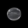 100pcs Coin Capsules with Gasket Storage Box Round Plastic Commemorative Coin Collection Case
