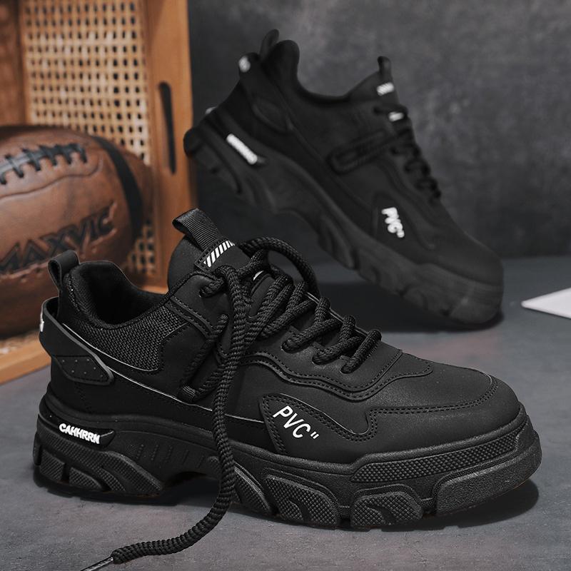 

Осенняя мужская обувь 2025 новая дышащая рабочая обувь мужской тренд универсальные ботинки Мартина мужские на платформе повседневные кеды 44