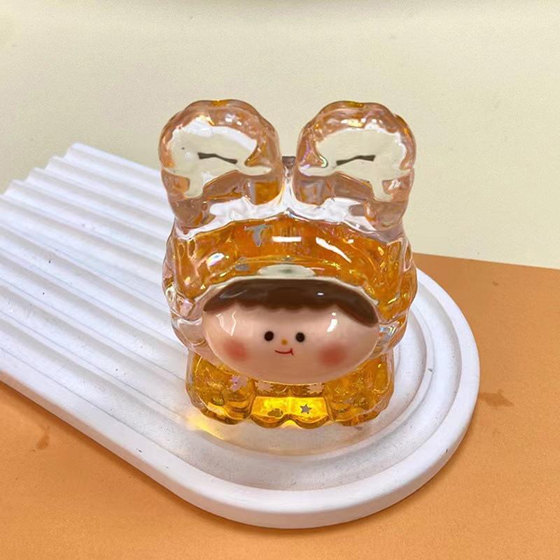 Creative Cute Cartoon Figurine Blind Bag  Kawaii Doll Diy Home Decoration Accessories Desktop Small Ornament Gifts