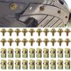 New Self-tapping Automotive U-Nut Clip M6 Metal Car Body Bolts Fixing Screws Mudguard