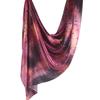 Silk Printed Scarf Wrap Shawl Ethnic Style Marble Lightweight Versatile Accessory Women