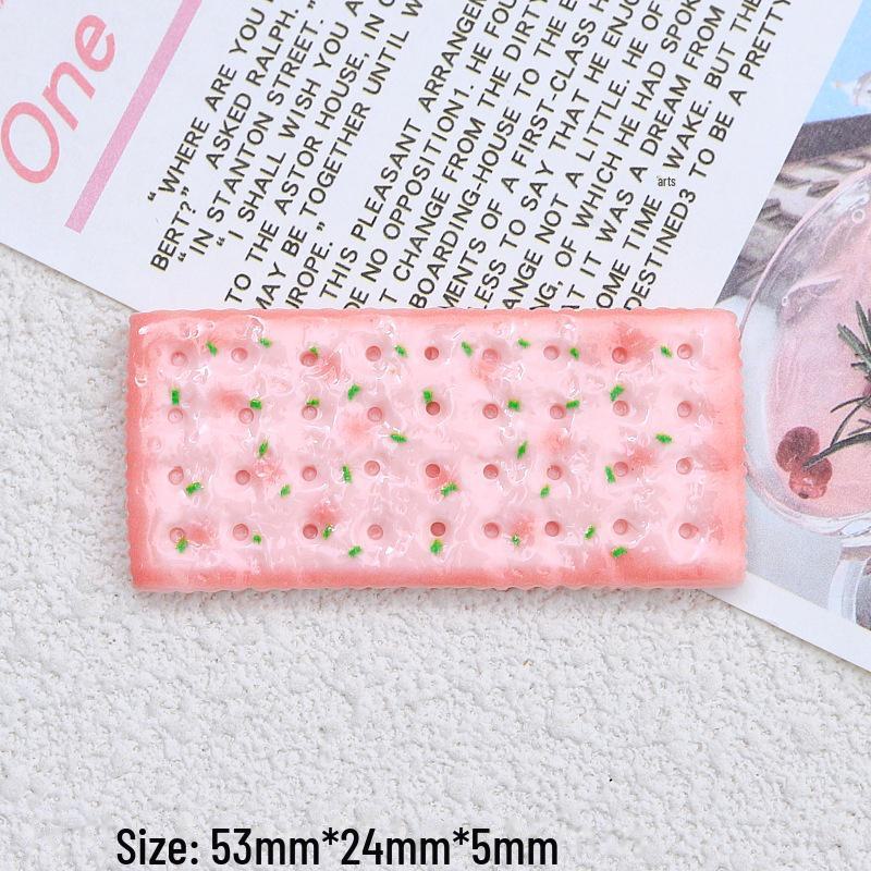 

Аксессуары из смолы ручной работы: Заколка для волос из кремового клея, пряжка для обуви, ювелирное украшение, имитация игр с крекерами из газировки