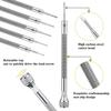 1/13pcs Precision Screwdriver 0.6-2.0mm Watch Repair Tool  For Home Watch Eyeglasses Jewelry Repair