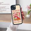 S-Strawberry-shortcake Girl Phone Case For IPhone 11 12 13 14 15 16 17 Pro Max Plus Shockproof Protecti Case