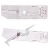 Fillet Weld Set Gage Gauge Welding Inspection Test Ulnar Stainless Steel L Undercut Ruler