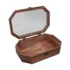 Solid Wood Decorative Organizer Box for Small Accessories and More