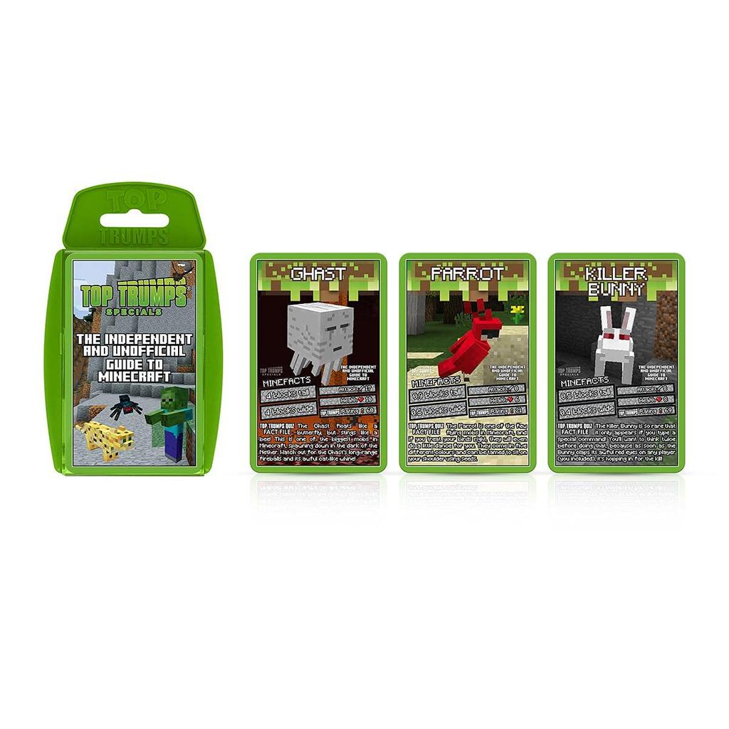The Independent Unofficial Guide to Minecraft Top Trumps Card Game &