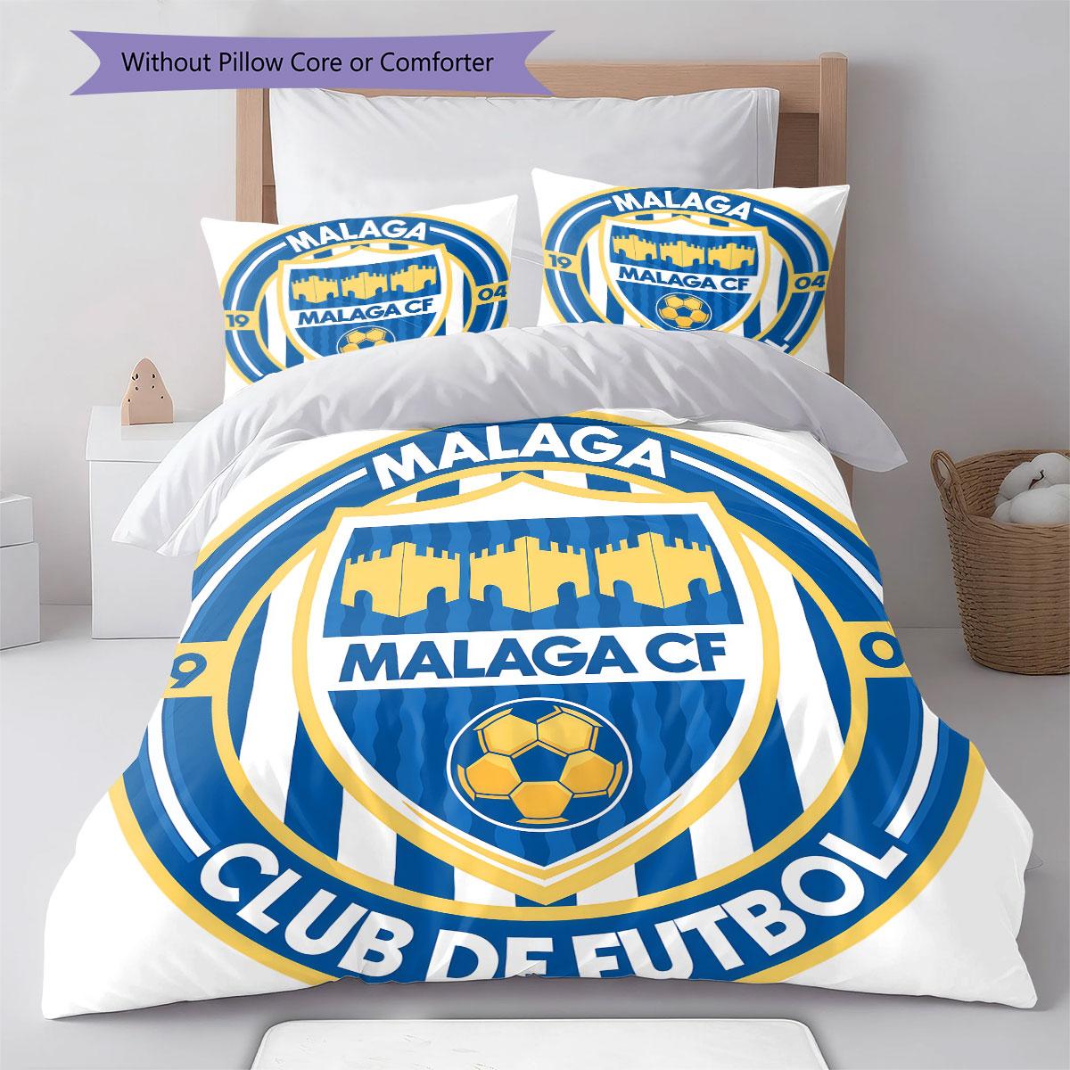 Málaga C.F Gultasveļas sega Komplekts