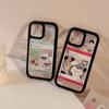 Window Ins Graffiti Dog for 17Pro Max for Apple 16 Magnetic Phone Case for IPhone13 Couple 12 Hard 15