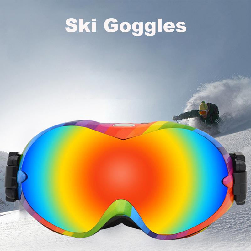Buy Snowboard Goggles Outdoor AntiUV Snow Ski Equipment Double Lens