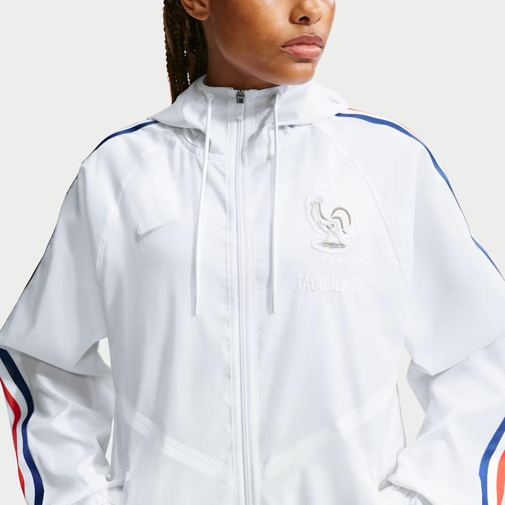 Nike Frankreich x Jacquemus Anthem Trainingsjacke Weiß Herren Oberbekleidung IH1614-100