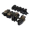 Ratchet Tie Down Straps with Padded Handle Soft Loop Heavy Duty Ratchet Straps for Moving Securing Cargo 2cm, 2.4m