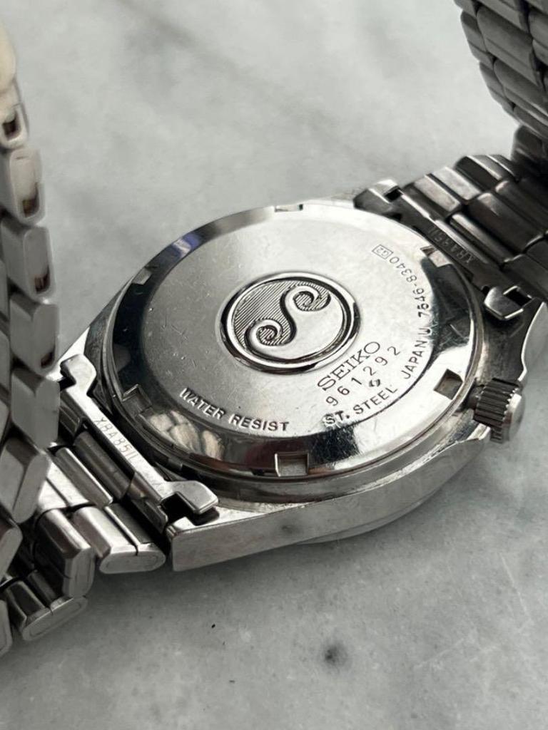 [USED] Battery replaced SEIKO SilverWave DAYDATE Popular