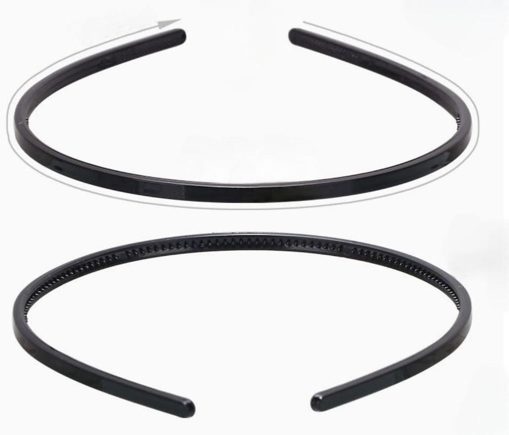Haarband Stirnband Schwarz