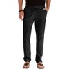 Pantaloni Lunghi da Uomo in Cotone e Lino Nuovi per Primavera Estate Vacanza Hawaii Casual Gamba Dritta Leggeri Pantaloni della Tuta