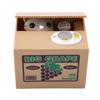 Lovely Cat Automatic Stealing   Cat Cents Money Saving Box for Children ;#1: