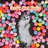 Cat Toy Ball Interactive Launch Training Toy For Pet Puppy Dog Kitten Creative Mini Shooting Gun Games Stretch Plush Ball Toys