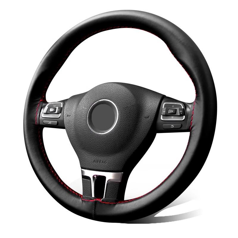 New Hand-stitched  Leather Car Steering Wheel Cover 38cm /15inch For Mercedes Benz AMG W203 W205 W204 W164 W140 W211 C260