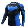 Night Wing 3D Print Boxing Training Men T-shirt Summer Daily Outdoor Sports Fitness Casual Quick-drying Breathable Short-sleeve