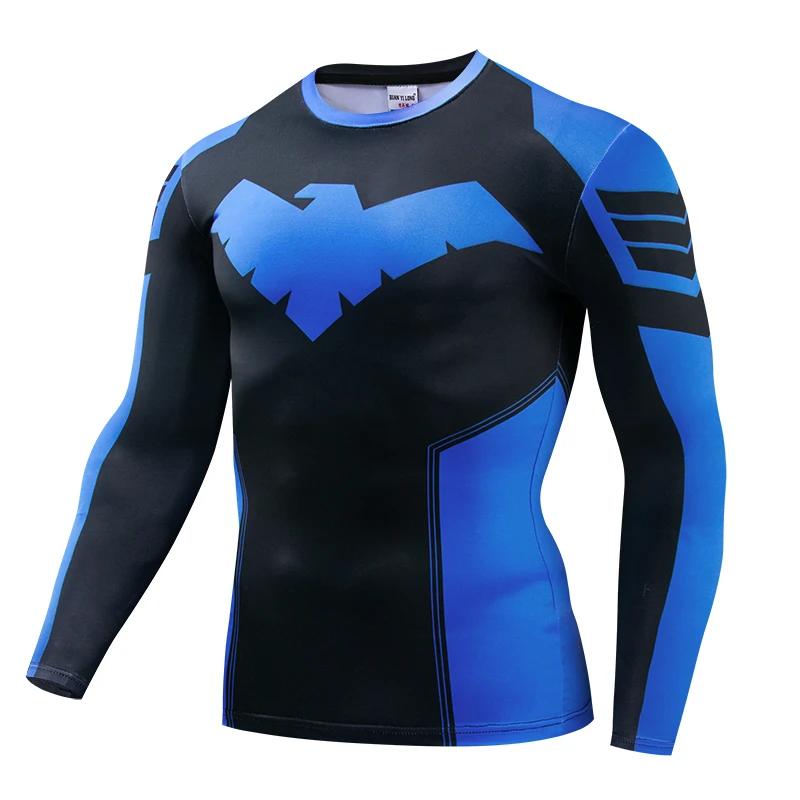 Night Wing 3D Print Boxing Training Men T-shirt Summer Daily Outdoor Sports Fitness Casual Quick-drying Breathable Short-sleeve