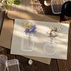 50PCS Transparent PET Cartoon Bottle Stickers - Waterproof DIY Journal Decoration