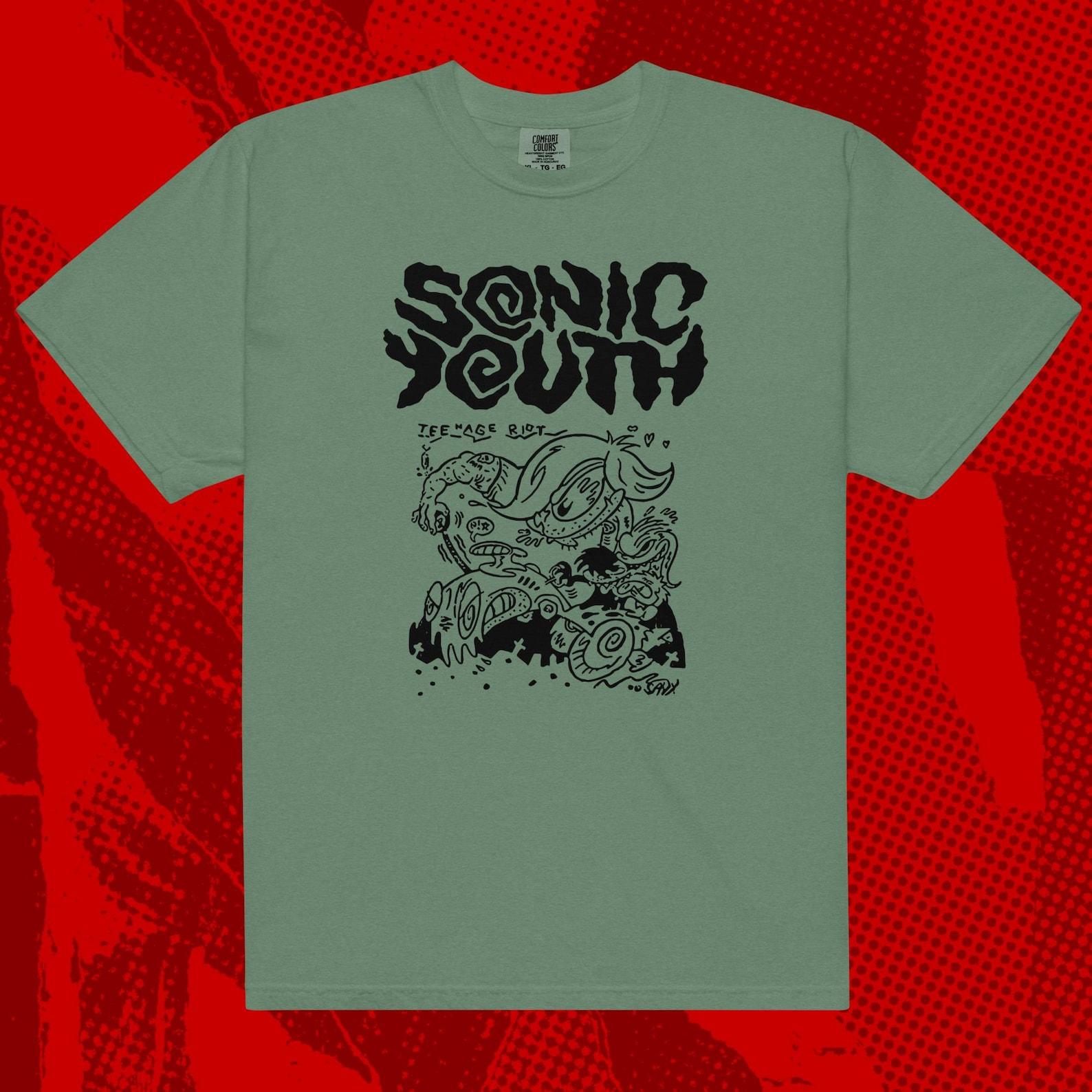 Sonic Youth Teenage RioT-Shirt | Alt Rock Nirvana Unwound Pixies Dinosaur Jr S
