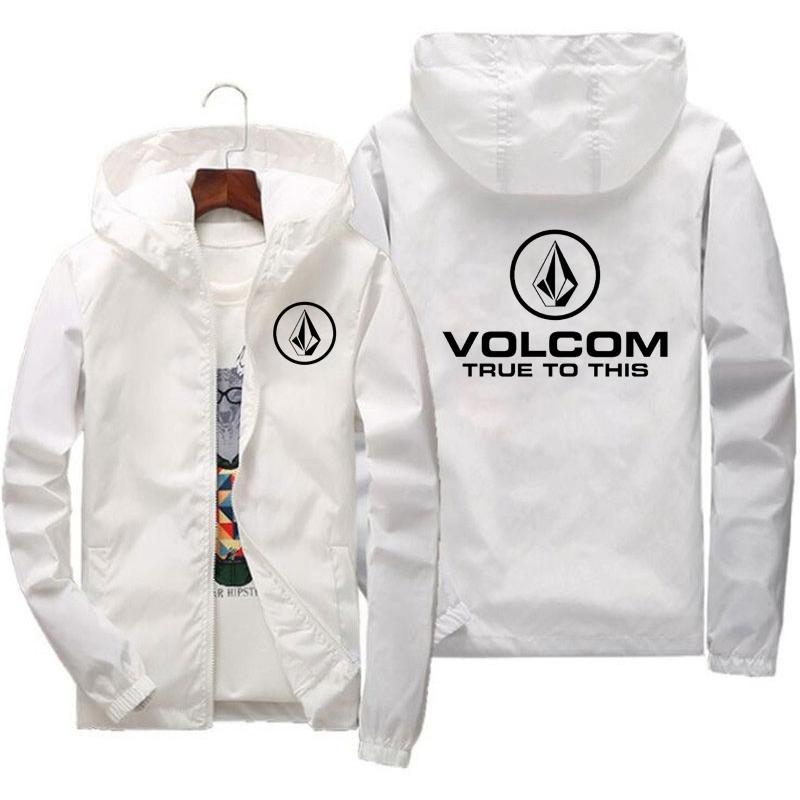 Men's Spring Fashion Casual Outdoor Sports Jacket 2026 New Windproof Zipper Hooded Top, Super Large s-7XL