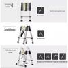 Naiyun 2.9M Aluminum Telescopic A-Frame Ladder
