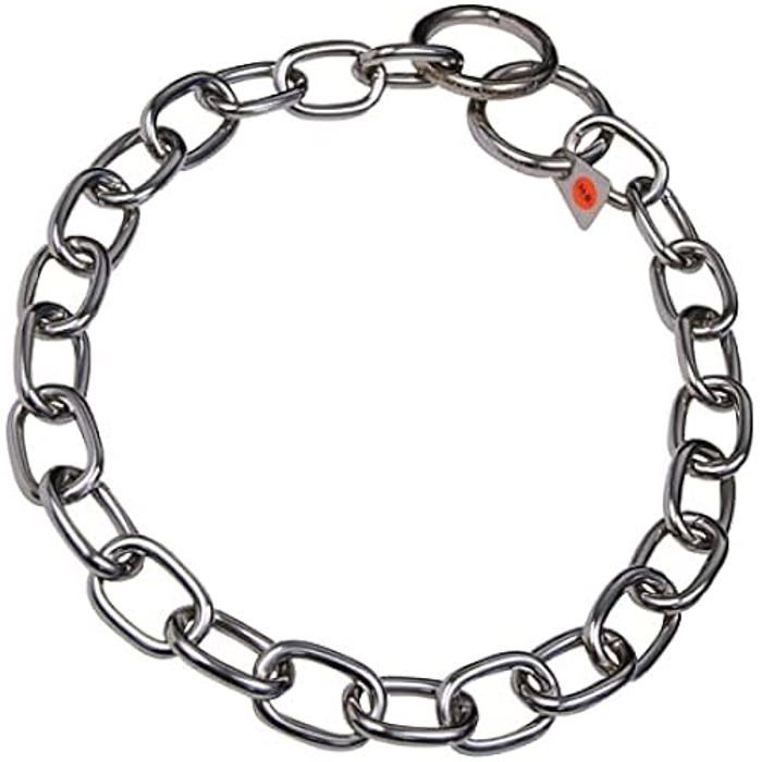 Collier Maillon Court - HS Sprenger - Acier Inoxydable - Multicolore - Pour Chiens