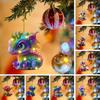 Whimsical Acrylic Dragon Baby Christmas Hanging Decor For Charming Holiday Atmosphere