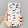 Cute Crayons Shinchan Soft Phone Cover Case for Honor X8 X7b 90 Lite X8b X8a X9b X9a