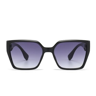 Fentjia Super Texture Square Sunglasses Men Women Fashion Street Photography Decorative Shades 2320
