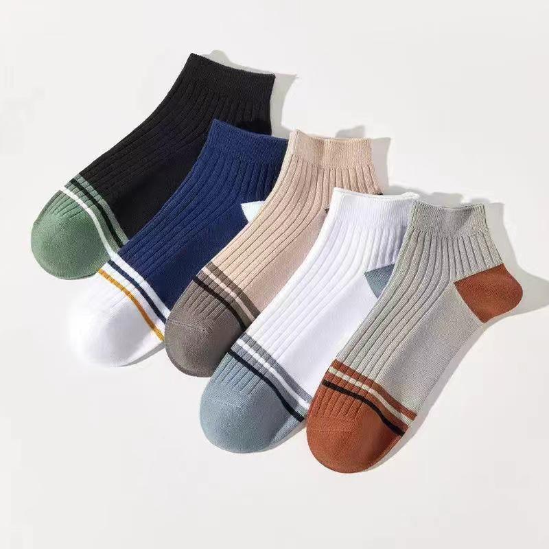 5 пар весенне-осенних дезодорирующих впитывающих дышащих удобных мужских носков — фото 13