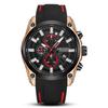 Men'S Watch, Multifunctional Timing Sports Silicone Men'S Quartz Sports Watch 2144