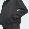 adidas Fustl Knitted Hooded Sports Long Sleeve Jacket Women Jacket Dark-Gray JY8066