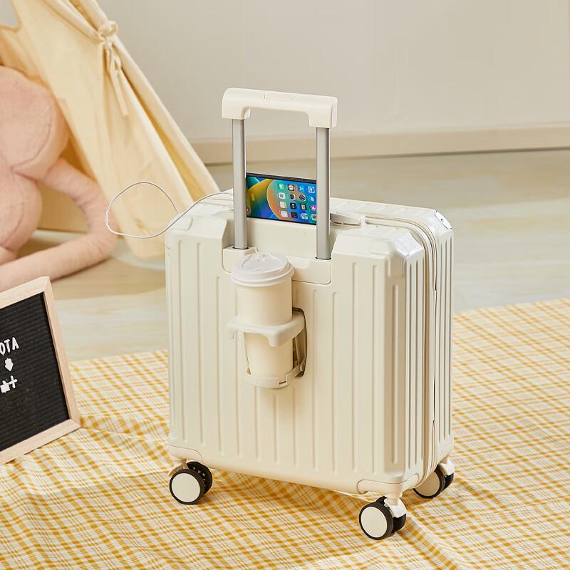 

Carry-on Suitcase with Cup Holder 18 inch