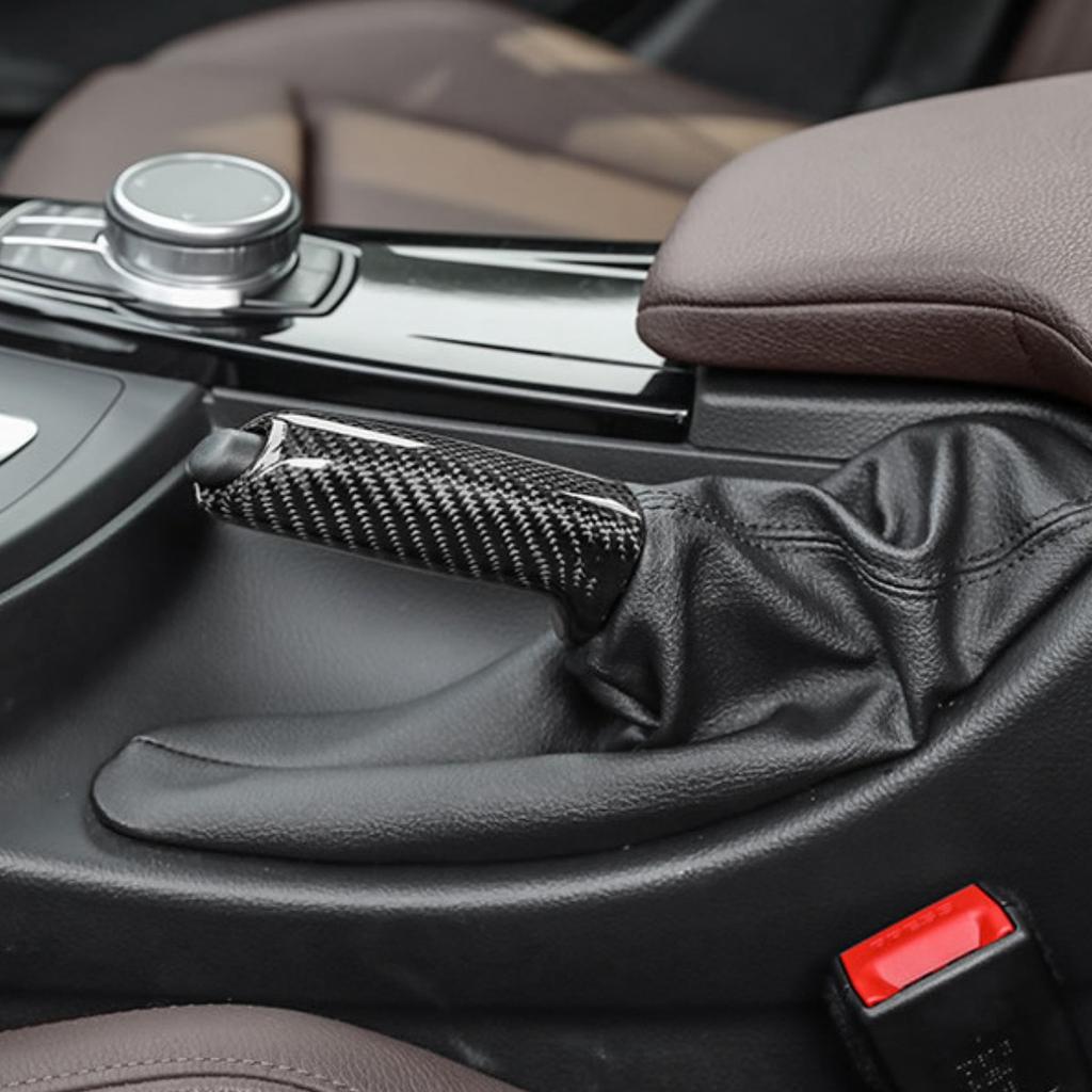ABS Car Handbrake Grips Protective Cover Fit For BMW 1 2 3 4 series GT E46 E90 E92 E60 E39 F30 F10 F20 Interior Accessories