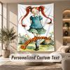 Wall Hanging Tapestry Art Cloth Bedroom Room Background DecorPippi Longstocking