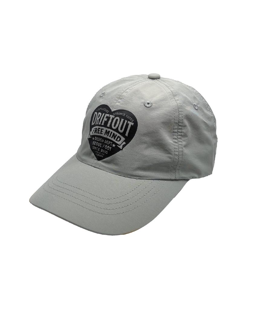 DRIFTOUT Free Mind Text Logo Heart Ball Cap (4 Colors)