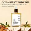 2x GODA Silk Body Oil,Goda Perfume Oil, Bath&Shower Oil Smooth Hydrated Skin-50ml