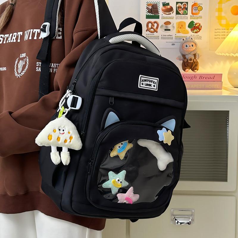 Mochila de Gran Capacidad para Mujer Mochila Escolar para Estudiante