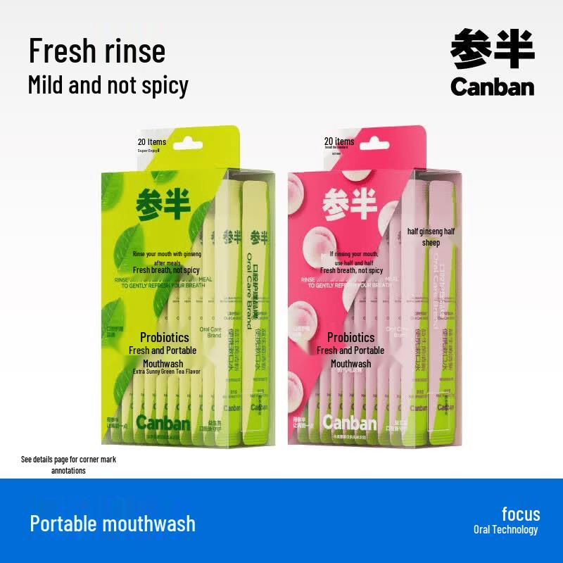 Sanban Probiotic Portable Mouthwash Strips