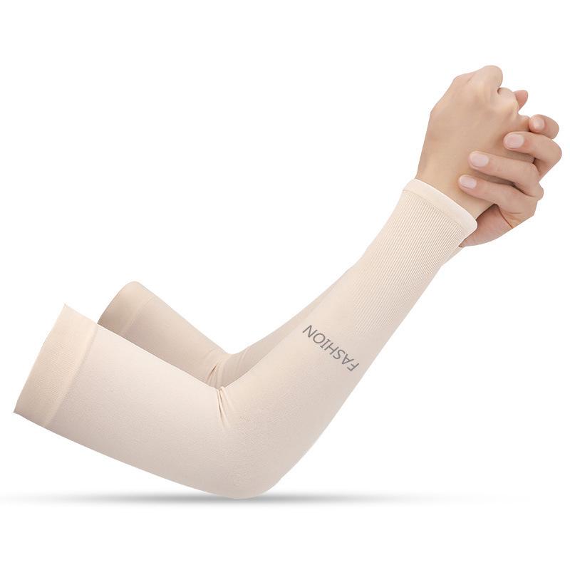 

Ice Silk UV Protection Sleeves: Breathable, Thin Arm Guards for Summer Cycling, Driving, and Fishing One Size