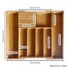 Sustainable Wooden Cutlery Solution With Customizable Compartments For Blades And Cooking Tools