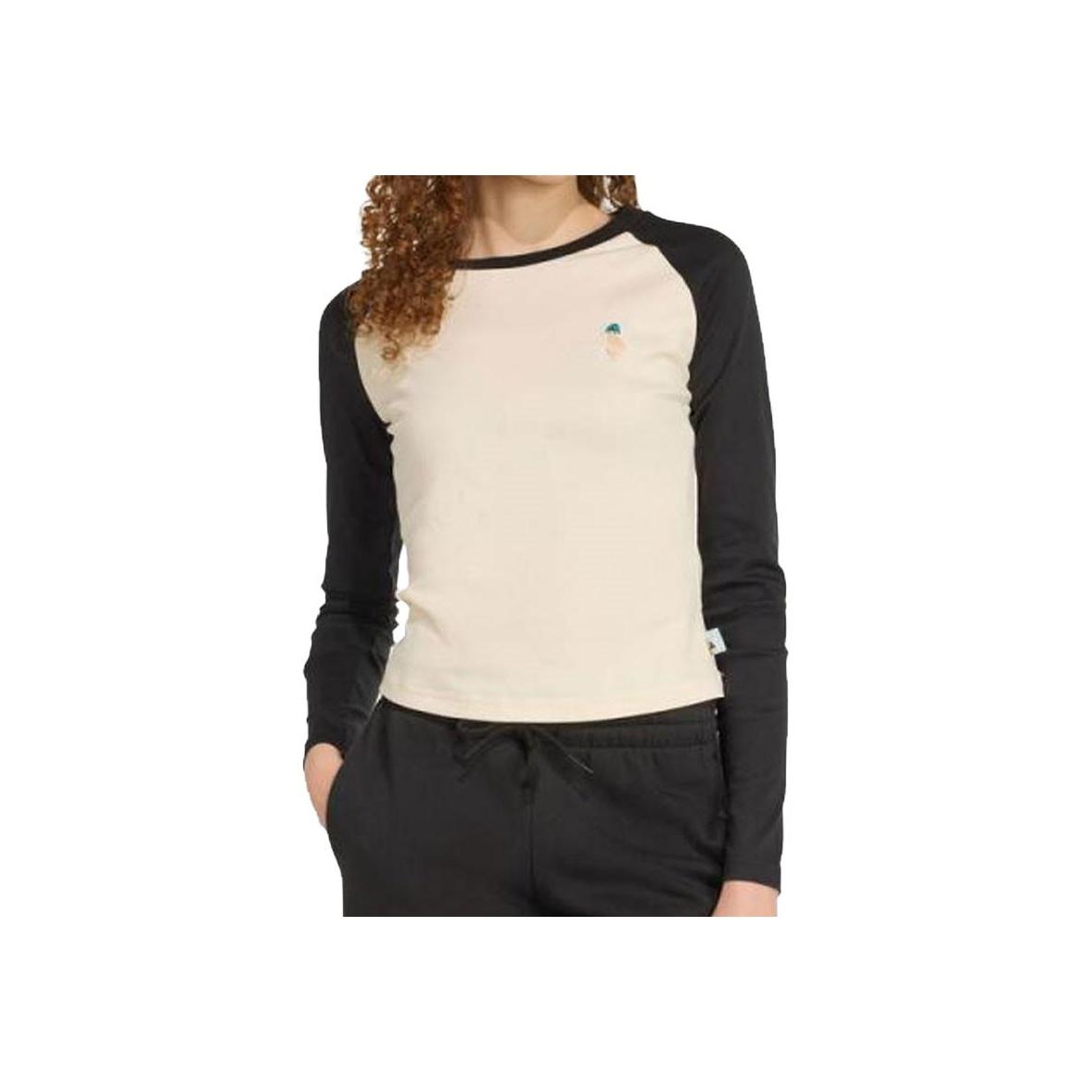 

Adidas Женская футболка с длинным рукавом, спортивная мода, универсальная, с круглым вырезом, топы JV8407 L