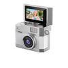 Retro Mini Flip Screen Dual Camera – Portable Entry-Level Student Pendant Camera