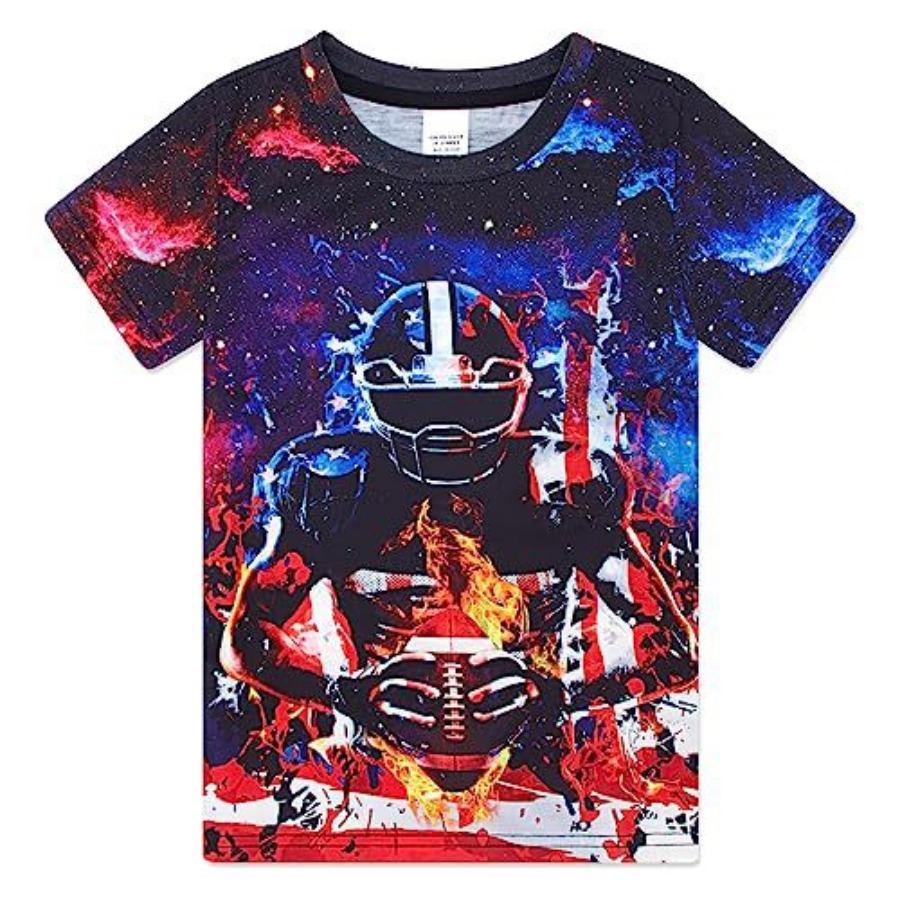 Мужская футболка - Легкая и дышащая футболка с коротким рукавом и круглым вырезом - — фото 3