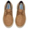 Skechers Casual Comfortable Versatile Casual Leather Shoes Men Shoes Brown 205702-TAN