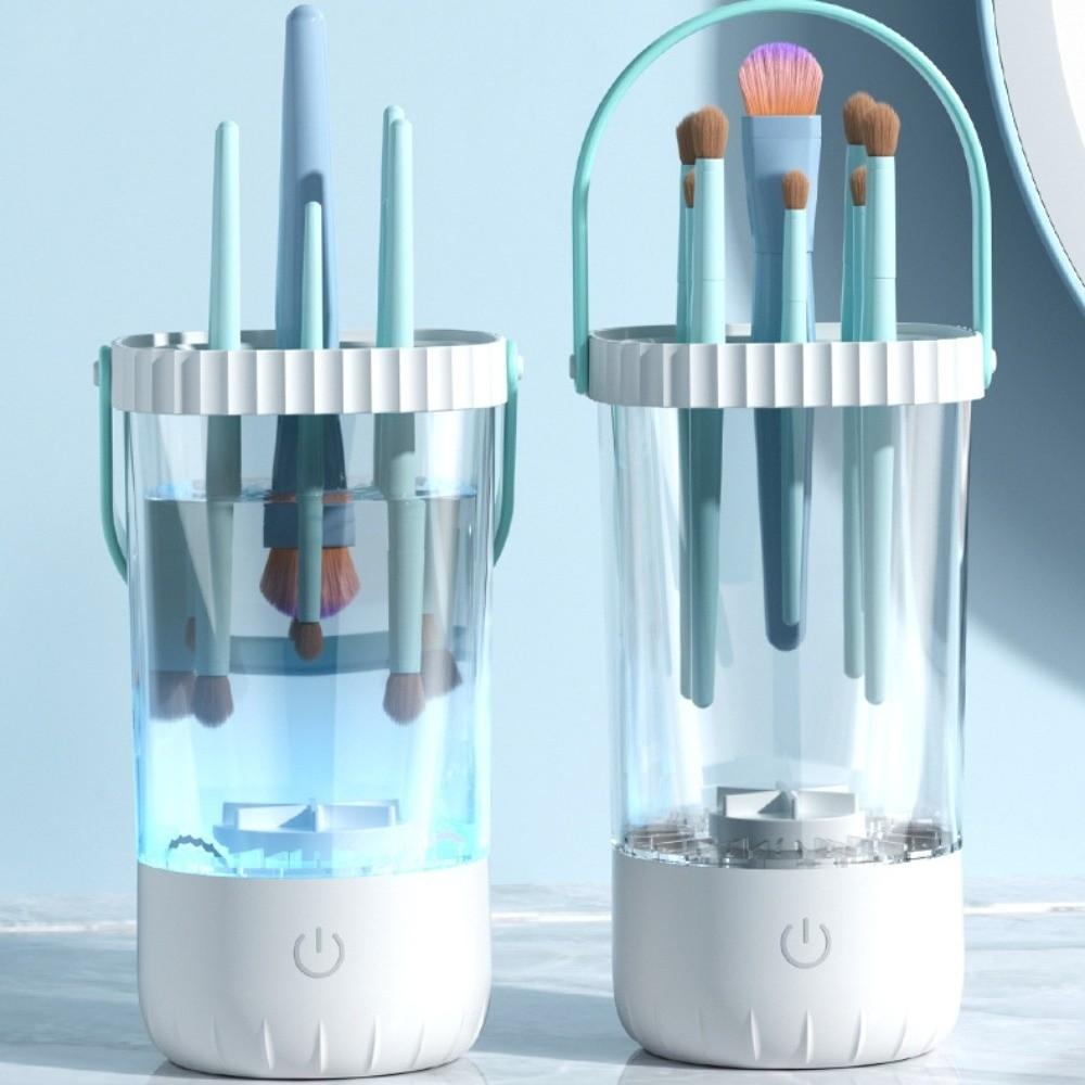 Fast Cleaning Automatic Cosmetic Washing Tool Quick Drying Cosmetic Brush Storage Box Beauty Brush