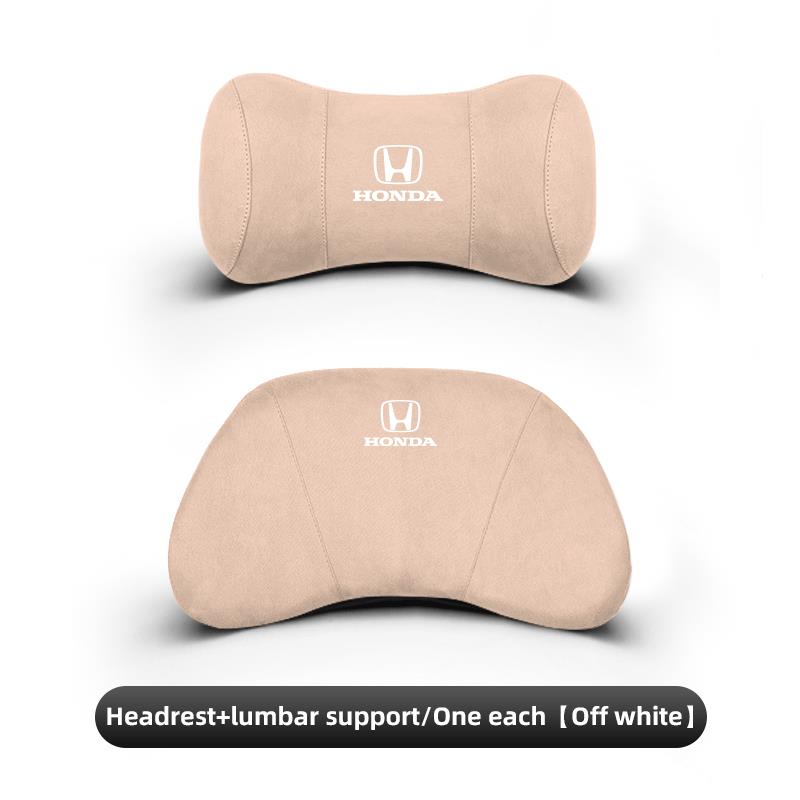 Car Neck Protection Pillow Headrest Lumbar Support For Honda Civic Fit Jazz Accord Pilot CRV Odyssey Passport City Shuttle HRV